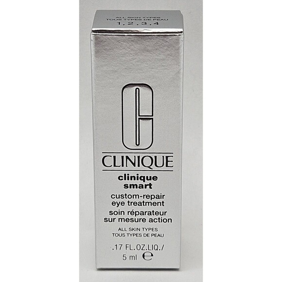 Clinique Smart Custom Repair Eye Treatment .17oz 5ml Travel Size NIB - Picture 1 of 6